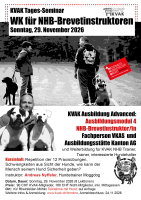 WK für NHB-Brevetinstruktoren/innen 2026/27 mit Andreas Nyffeler